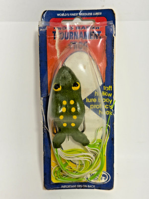 Vintage Snag Proof Moss Master Tournament Frog 1/2 oz Fishing Lure (#2615020)