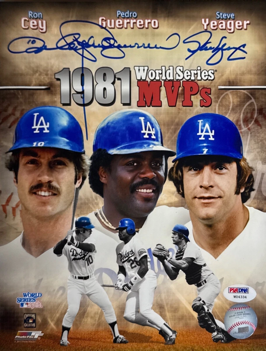Ron Cey Los Angeles Dodgers MLB Original Autographed Items for