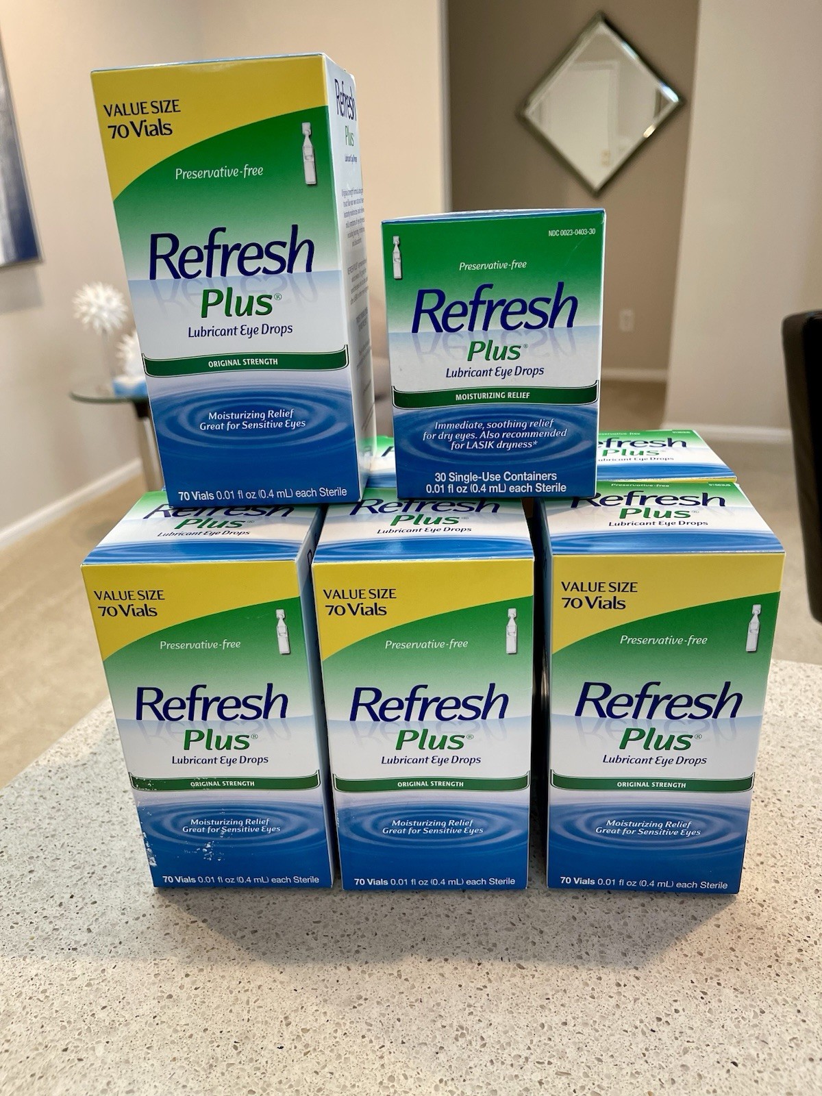 - 8 Boxes - 520 Vials Total