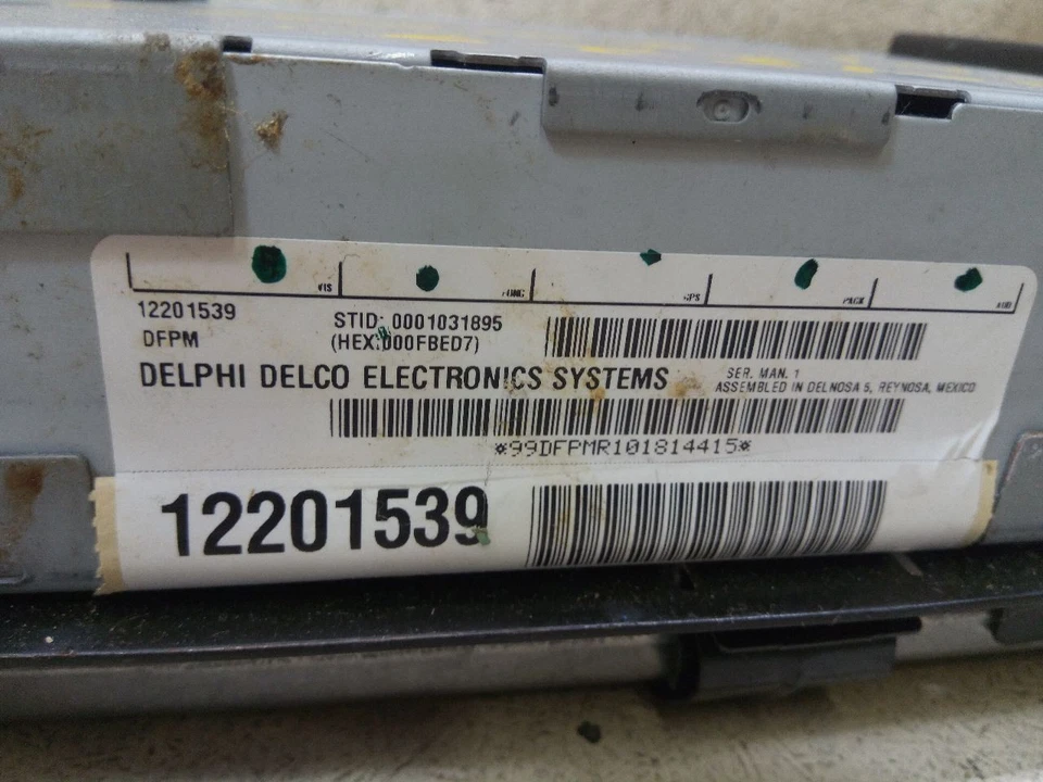 Communication Module OnStar GPS 12201539 Fits 2001 OLDSMOBILE AURORA a44202793 - Image 2 of 4