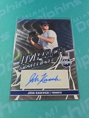 JOSH KASEVICH 2023 Elite Extra Edition Impact  Auto #II-JKH Toronto Blue Jays