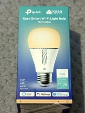 TP-Link Kasa Smart Wi-Fi Dimmable LED Light Bulb with No Hub Required
