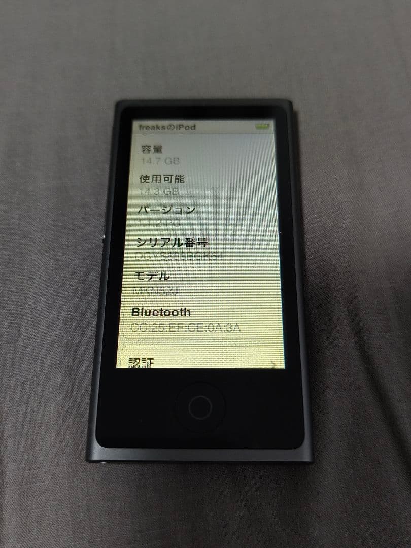 iPod nano 7th generation 16GB Silver Apple From JP Used | eBay