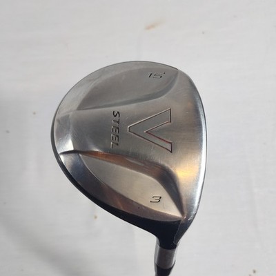 Taylormade V Steel 3 Wood - 15 Degree - Graphite - Regular - Right Hand  - 43''