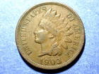 1903 Indian Cent  XF