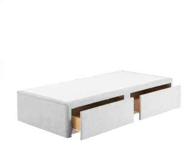 STONEHOUSE 2ft6,3ft Single,4ft,4ft6 Double,5ft King Size Bed Base in Grey.Choose Storage.