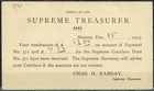 Postal Stationery United States, 1913. Boston to Middletown. Office of the Supre