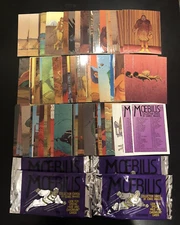 1993 Comic Images Moebius Lot of 125 Cards + 4 Wrappers - Not a Complete Set