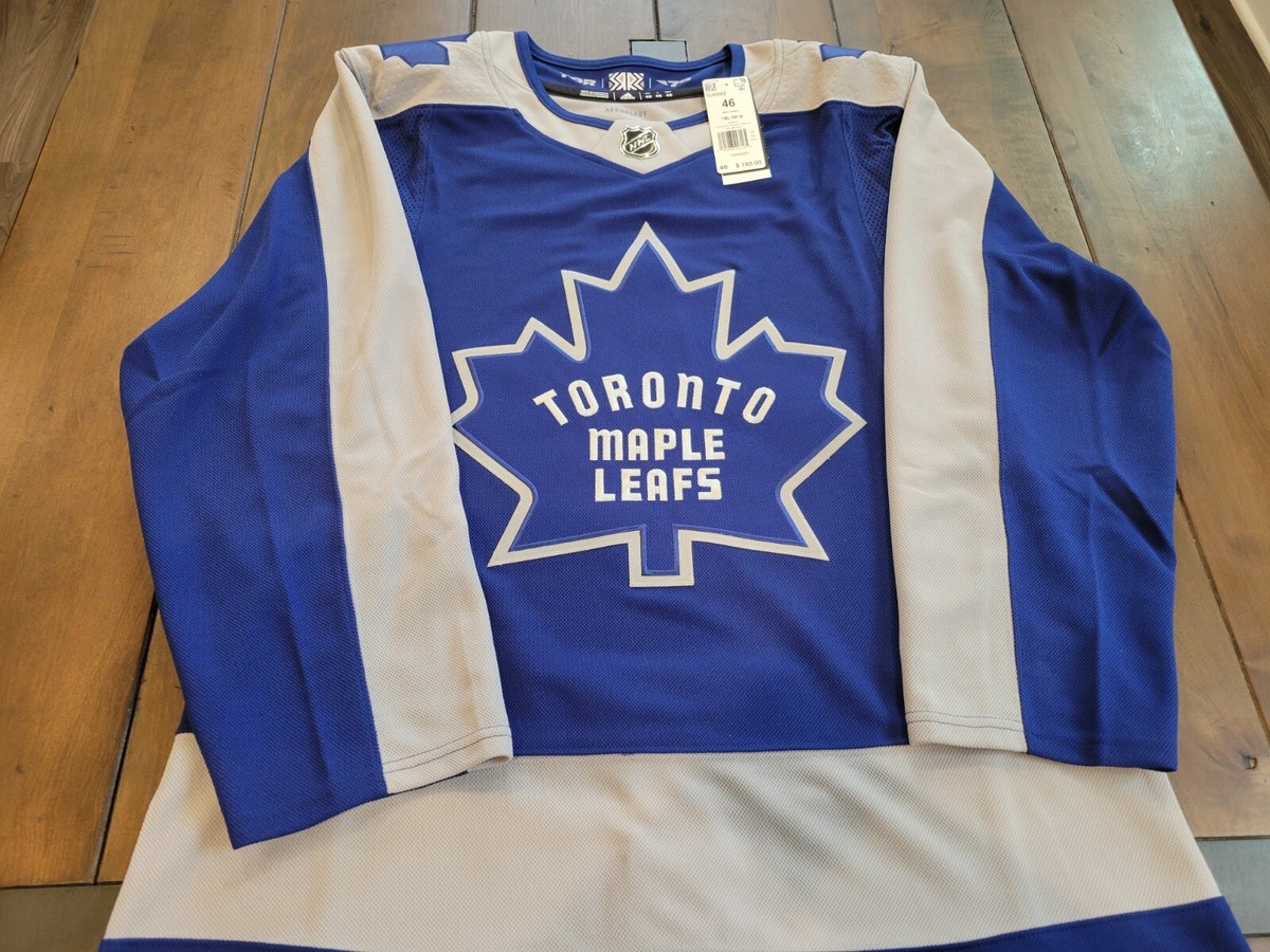 NWT Authentic Toronto Maple Leafs Adidas Reverse Retro Jersey