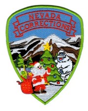 NEVADA CORRECTIONS patch CHRISTMAS