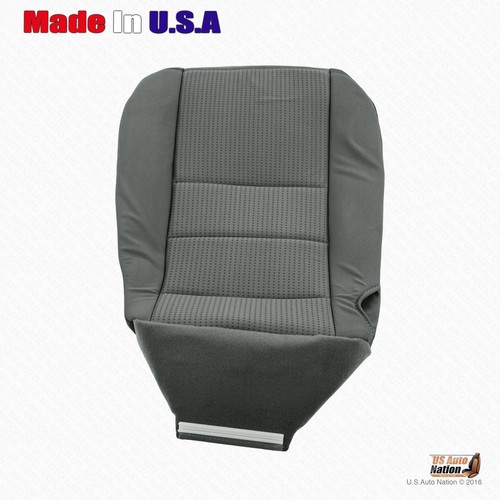 2008 TO 2010 Ford F250 F350 F450 XLT Driver Bottom Cloth Seat Cover "STONE GRAY" - Picture 7 of 8