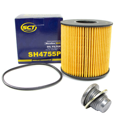 Ölfilter SH 4755 P Ölablassschraube für Opel Movano Vivaro A 2.2 2.5 DTi