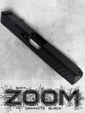 ZOOM For Glock 17 custom Slide Gen 3 NEW cerakote upper stripped BLACK
