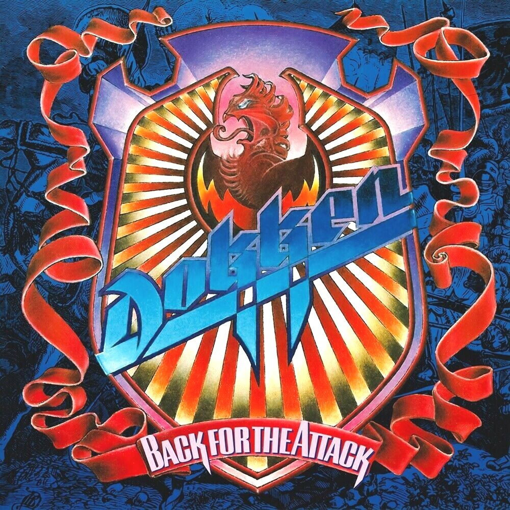 Back / DOKKEN For ドッケン ギタースコア Attack The アート・デザイン・音楽