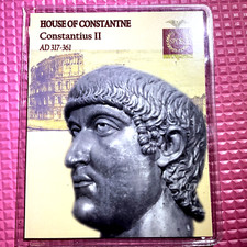Roman Ancient Coin Constantius ll 317-361 A.D. House Of Constantine
