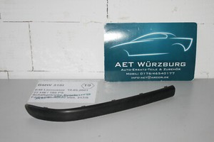Zierleiste Stossstange 8195290 vorne rechts schwarz * BMW 3er E46 * INT19