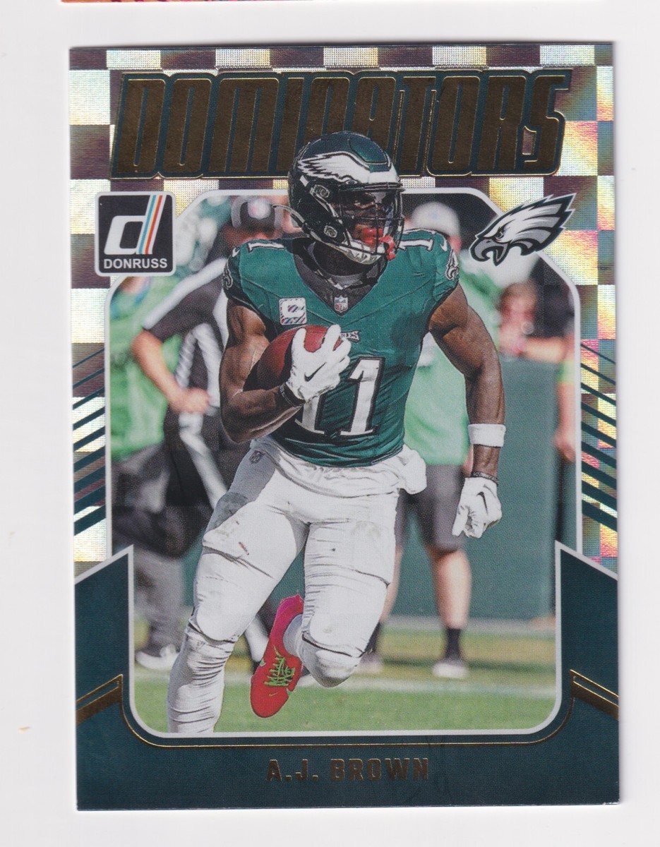 2024 Panini Donruss DOMINATORS #AJ BROWN Philadelphia Eagles | eBay