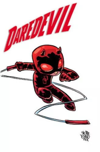 DAREDEVIL 10 SKOTTIE YOUNG BIG MARVEL BABY VARIANT NM 2024