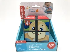 Fisher-Price Puppy's Activity Cube NEW Laugh & Learn 9-36 Months Infant Toy