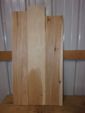 3 PC RUSTIC HICKORY LUMBER WOOD KILN DRIED BOARDS LOT 787LL FLAT