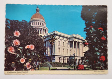 postcard California State Capital Camellia ca...