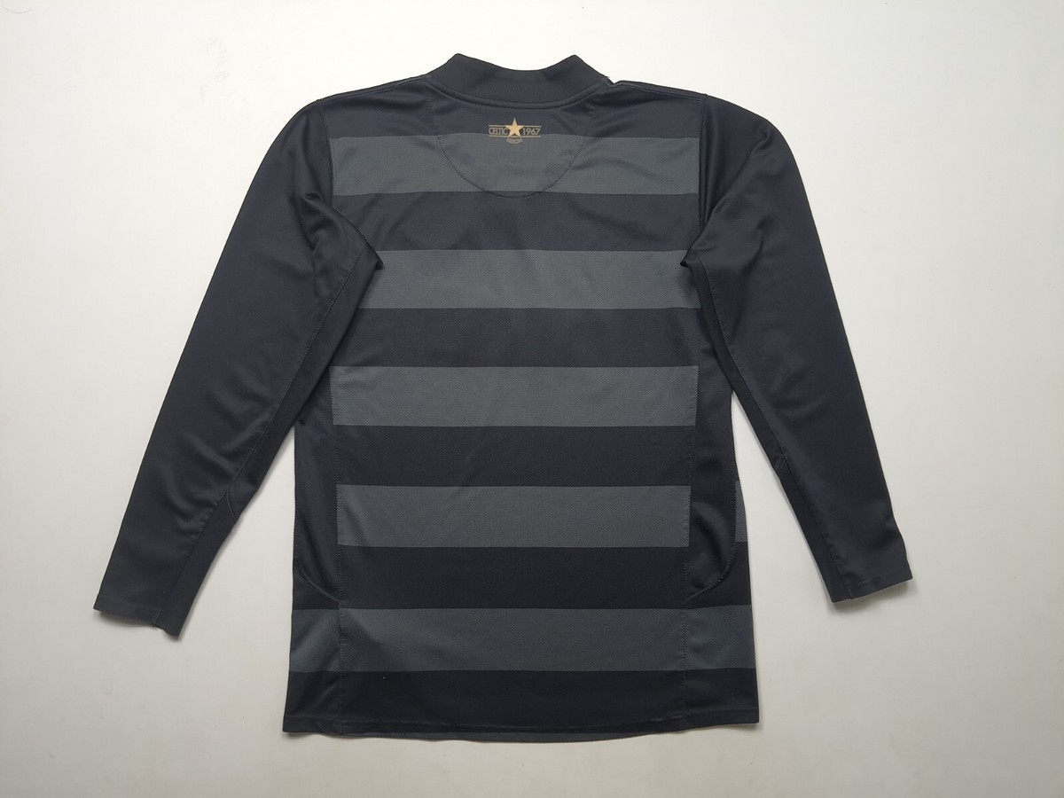 Celtic FC Nike シャツ Mサイズ 黒 2010/11 CELTIC Vintage Nike Goalkeeper Football Shirt Jersey