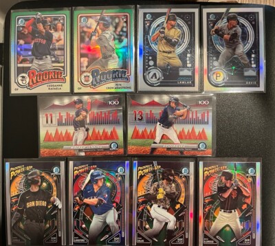 30% off! 2024 Bowman INSERTS  Top 100, Bowman AI, Pros PowerUp & ROY Pick!