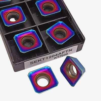 carbide milling inserts CNC processing steel and stainless steel SEKT1204AFTN