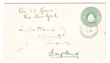 British Guiana Postal Envelope-HG:B1a(140mm x 78mm)-P.B.GEORGETOWN JA/12/199