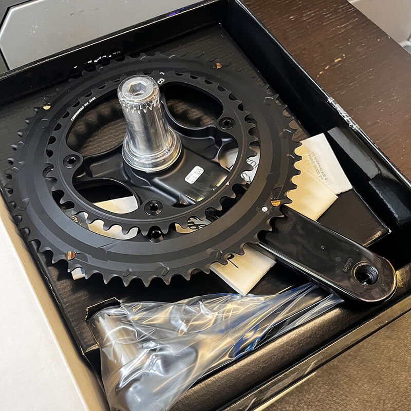 Campagnolo Potenza HO 11-Speed 52x36T 172.5mm Crankset (Black) | eBay