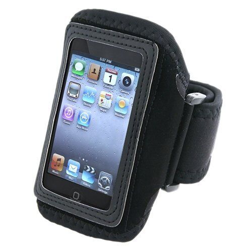 Neoprene Armband of iPod Touch 2nd/3rd Gen - Black - 第 1/2 張圖片