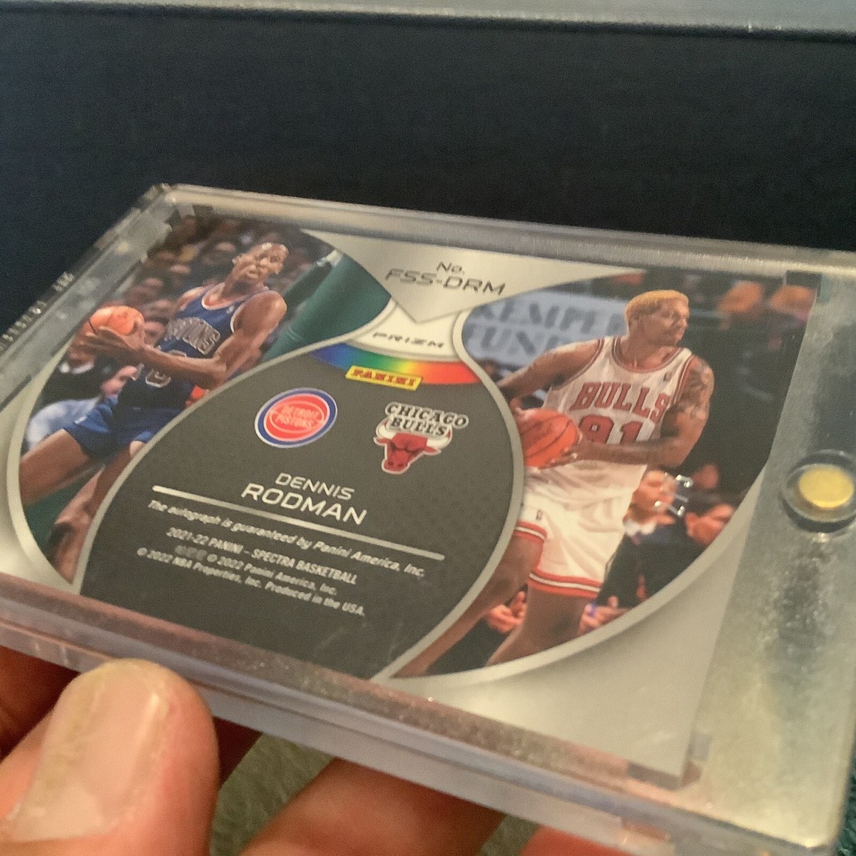 2021-22 Spectra Basketball DENNIS RODMAN Full Spectrum Auto 2/5 | eBay