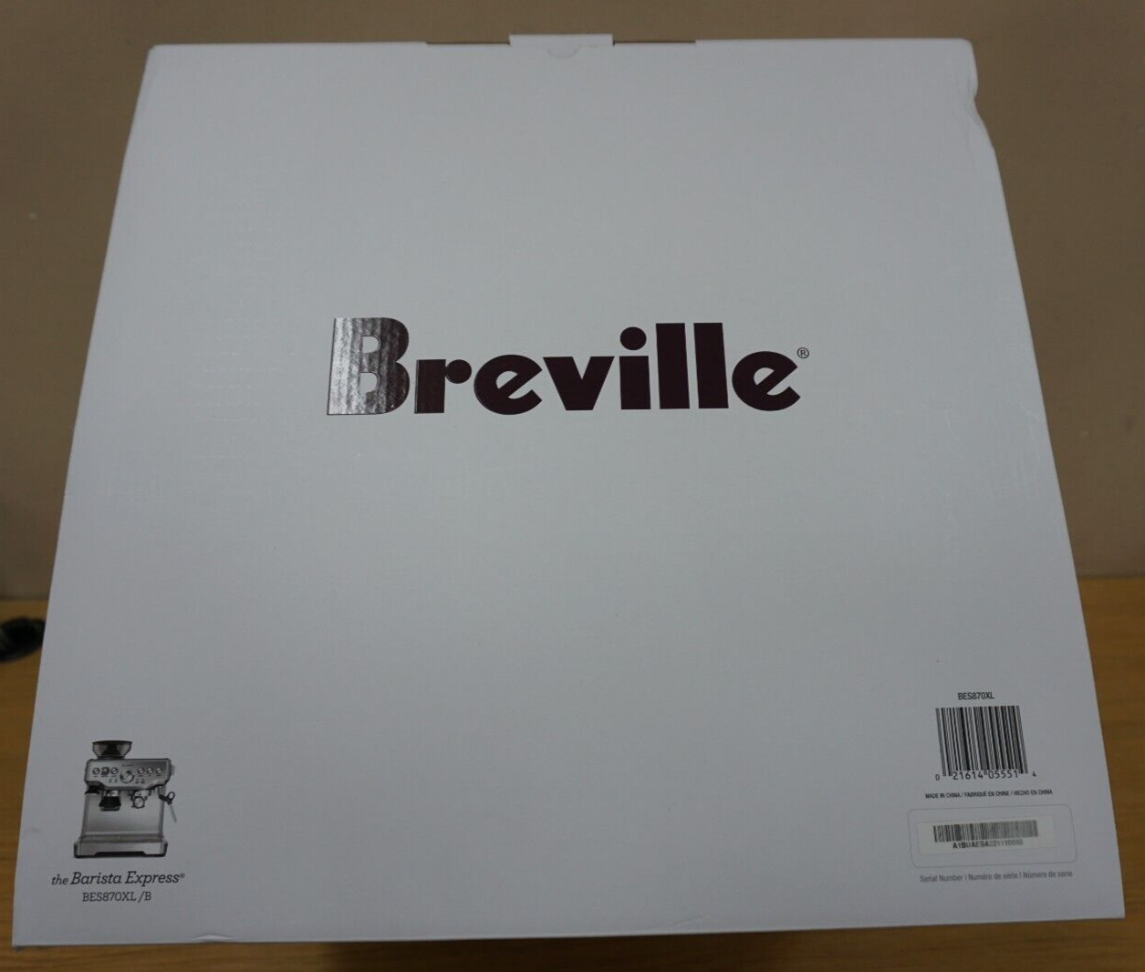 BREVILLE THE BARISTA EXPRESS ESPRESSO MACHINE BES870XL NIB 636156026184 eBay