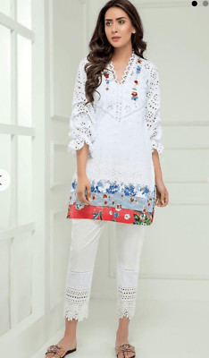 Farida Hasan Pakistan designer embroidered tunic blouse