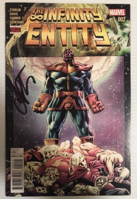 Jim Starlin Signed Autographed The Infinity Entity #2 Comic Book Marvel Thanos 3
