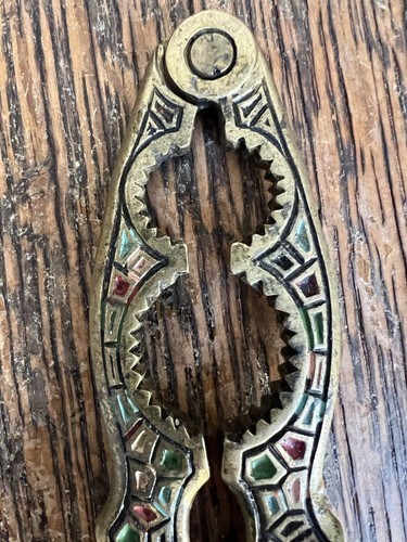 Vintage Brass Designer Shell Cracker Made in Israel - Picture 6 of 11