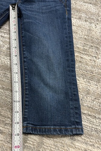 Miss Me Girls Sz 8 Denim Cuffed Capris - Picture 13 of 13