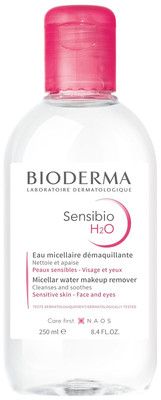 - Sensibio - H2O Micellar Water - Makeup Remover Cleanser - Face Cleanser for Se
