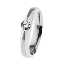 Ernstes Design Ring R707 Edelstahl mattiert B...