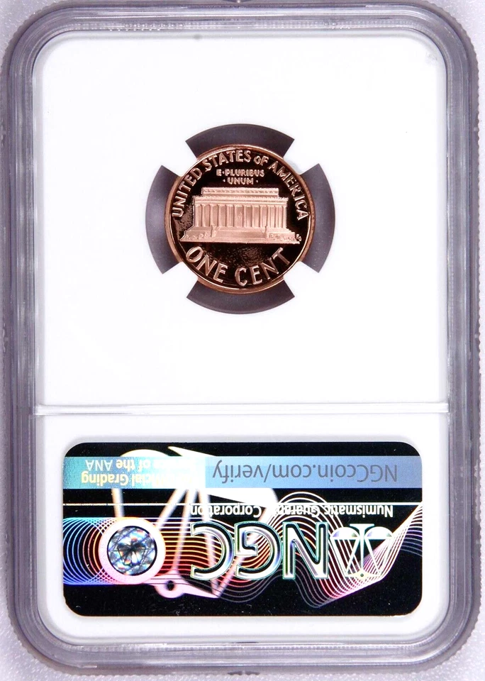 1992-S Lincoln Cent Graded PF70RD Ultra Cameo by NGC - Registry Quality Coin - Image 2 of 4