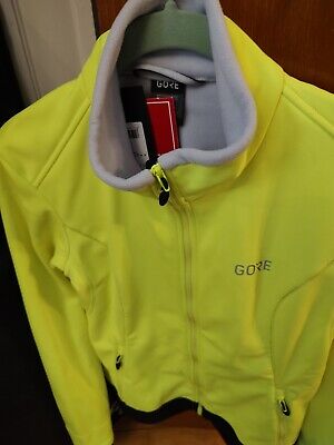 GORE WEAR Windstopper C3 Thermo Jacket Neon SMALL NEW | eBay