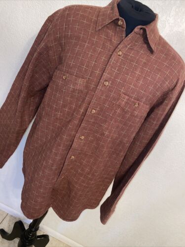 VINTAGE The Territory Ahead Shirt Large Cross X abstrakt geometrisch Langarm - Bild 16 von 16
