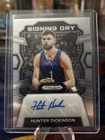 2024 Panini Prizm Draft Picks #SD-HUN Hunter Dickerson Signing Day Autograph