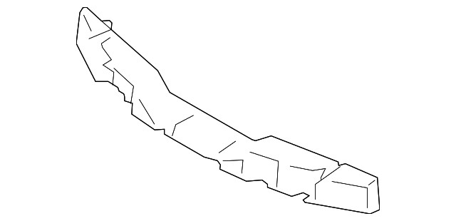 Genuine Nissan Bumper Impact Absorber 62090-4RA0ANew OEM NISSAN Part QTY 1(Please Provide VIN)