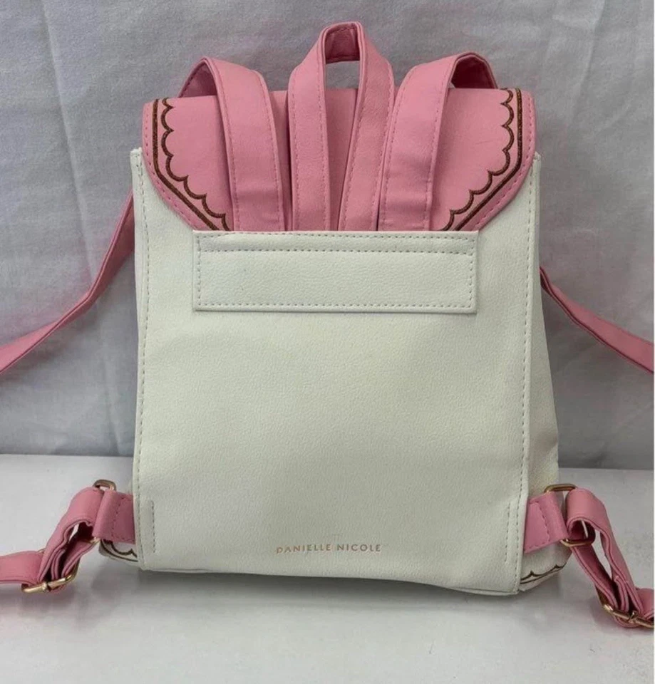 Bolso Princess Peach Danielle Nicole Super Mario Bros Nintendo Mini Mochila Nuevo sin Etiquetas Foto 3 de 4