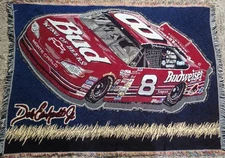 NASCAR Dale Earnhardt Jr Budweiser Tapestry Throw Blanket The Northwest Company