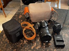 Nikon D3400 DSLR Camera with 50mm f/1.8 and Sigma 10-20mm f/3.5