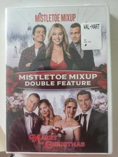 NEW 2025 Marry Christmas and Mistletoe Mixup DVD Double Feature Holiday Romance