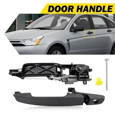 For 2008 09-2011 Ford Focus Front Left Driver Exterior Door Handle & Bracket EAH
