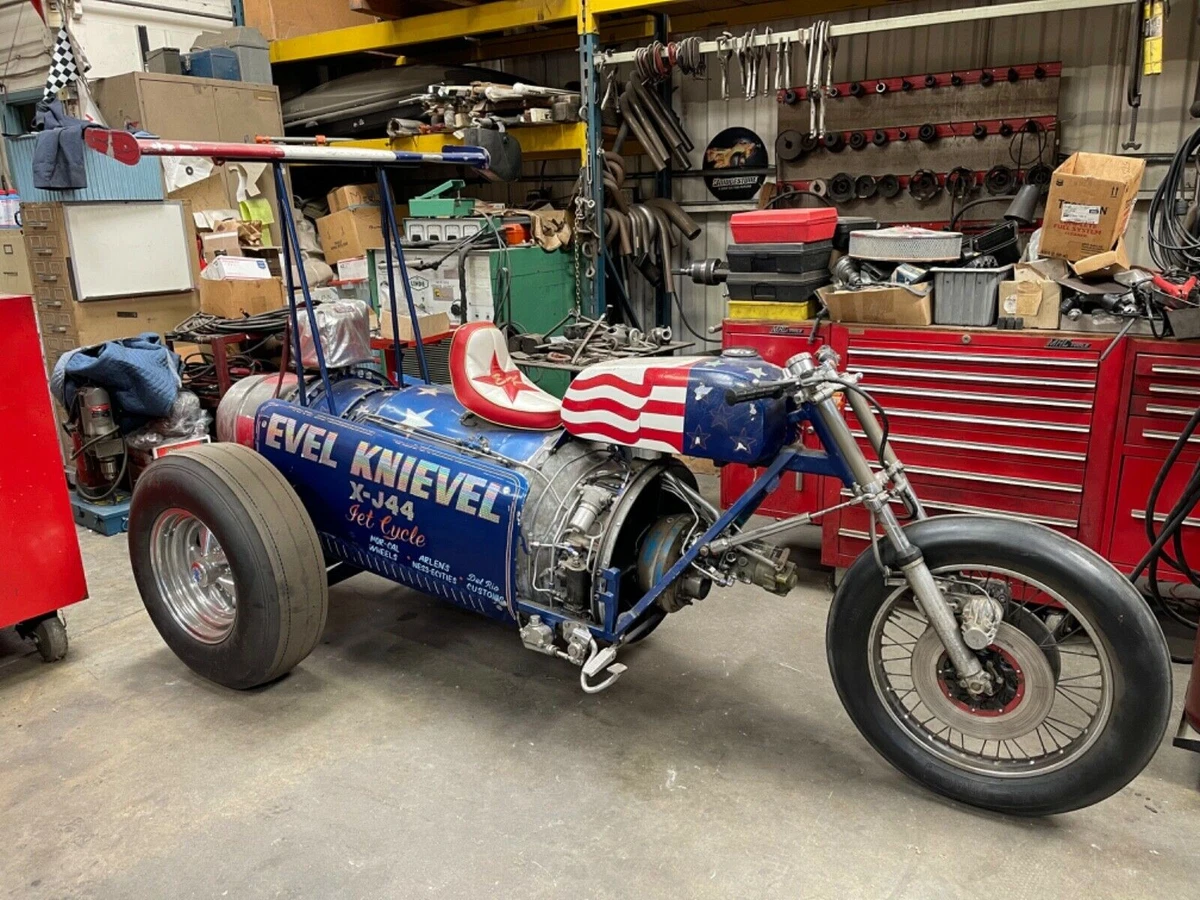 The Evel Knievel X-J44 “Widow Maker” Jet Cycle
